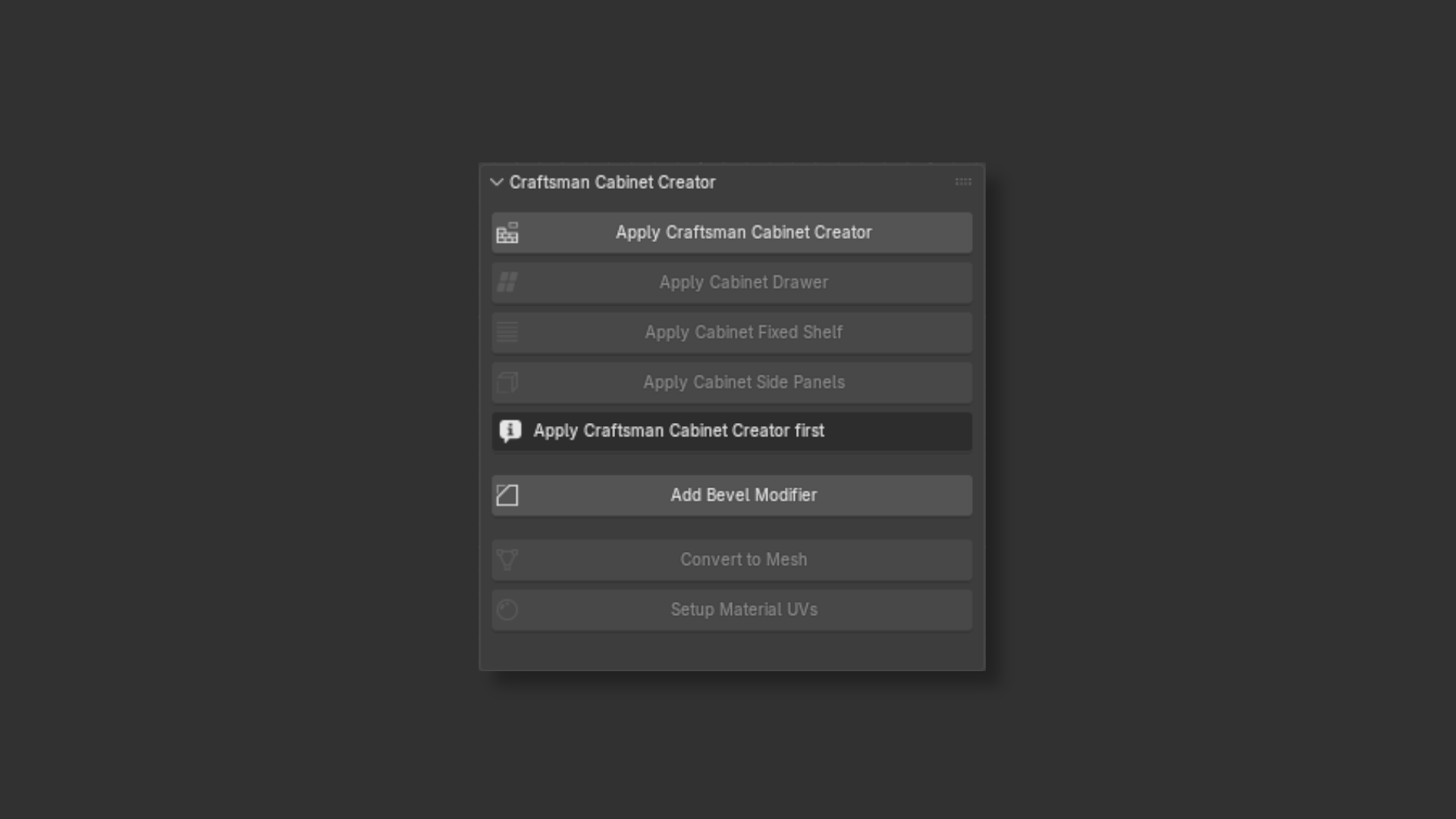 Non-Destructive Workflow