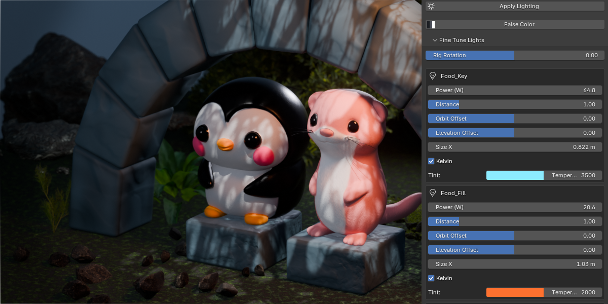 Showcase Studio — professional product render result